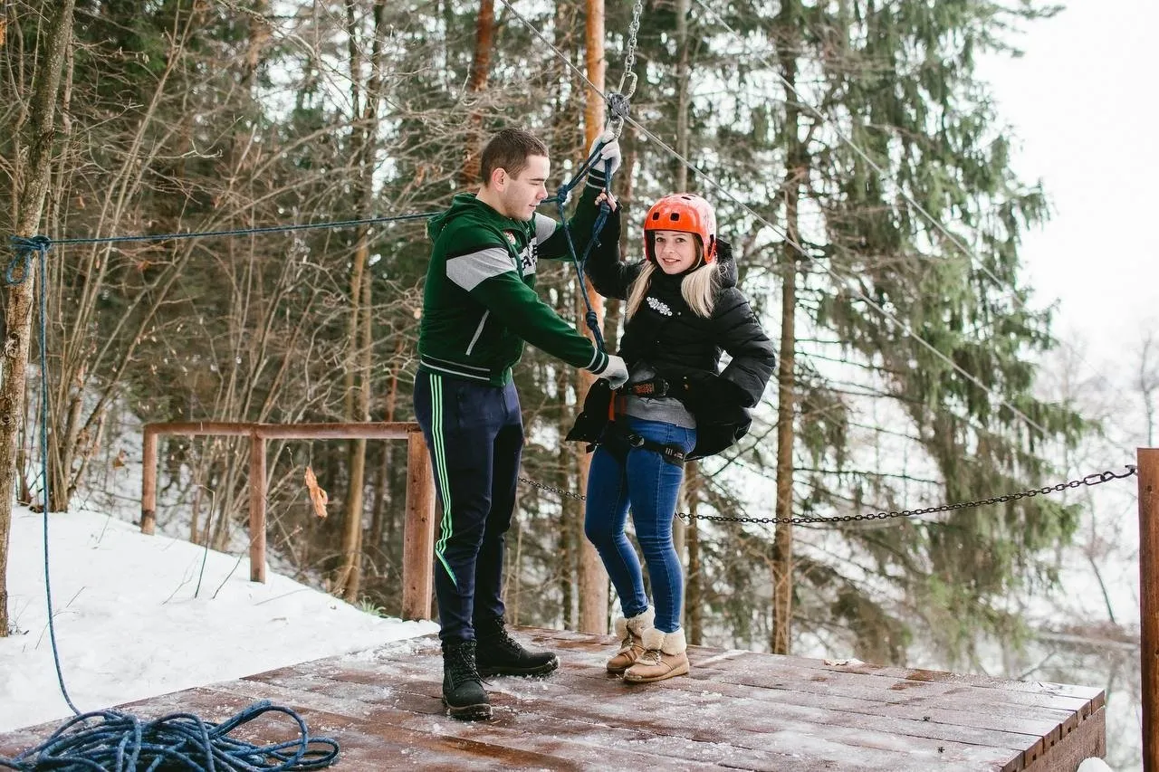 Троллей 80 метров (zipline) — фото 1
