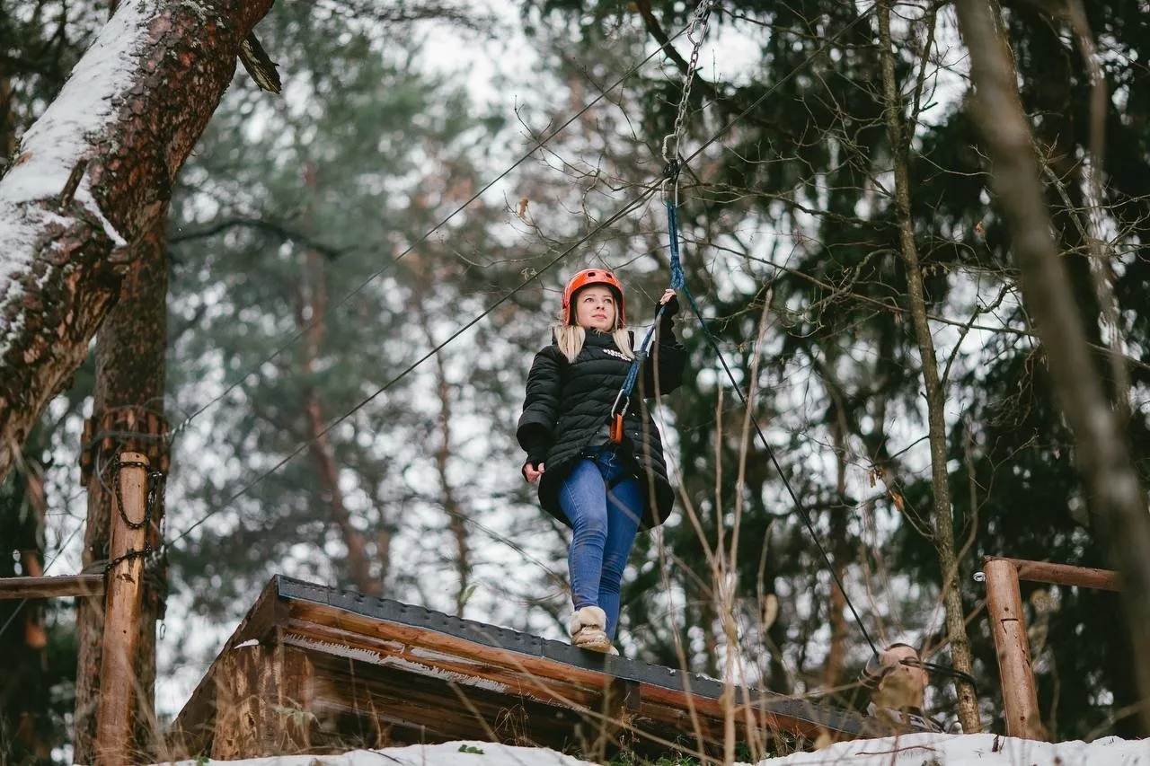Троллей 80 метров (zipline) — фото 5